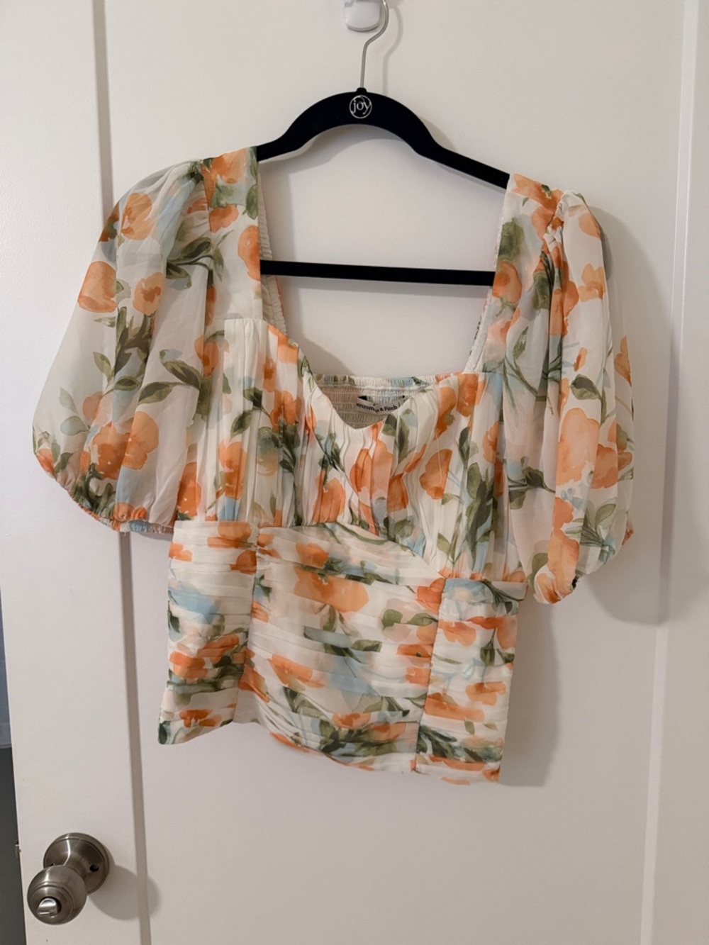 Abercrombie & Fitch Floral Crop Top